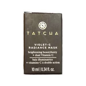 TATCHA Violet-C Brightening Radiance Serum 0.34 fl.oz. 10 ml. NIB